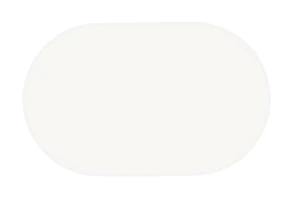 פן אור אובלי לבן