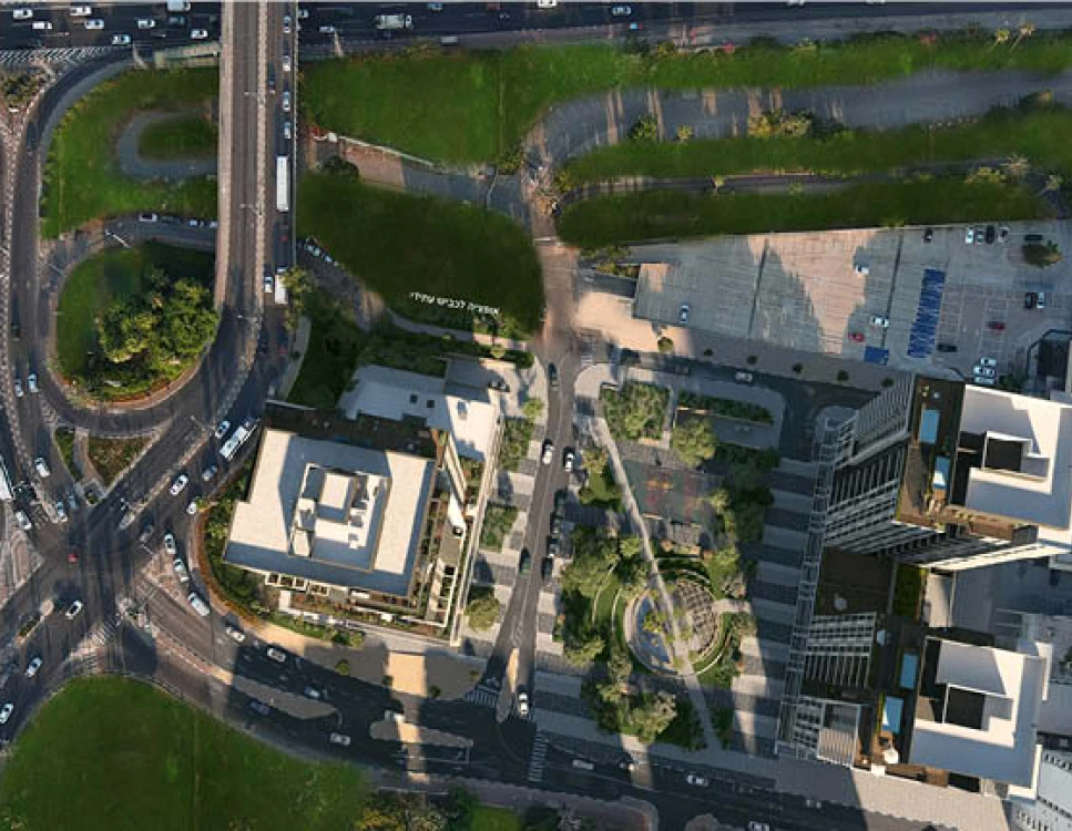 מבט על, שער העיר, אזורים, גבעת שמואל