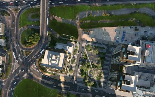 מבט על, שער העיר, אזורים, גבעת שמואל