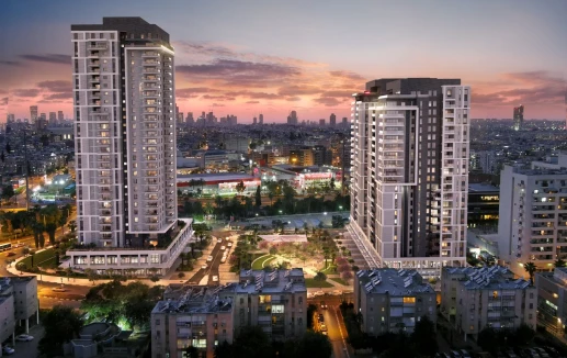 שקיעה, שער העיר, אזורים, גבעת שמואל