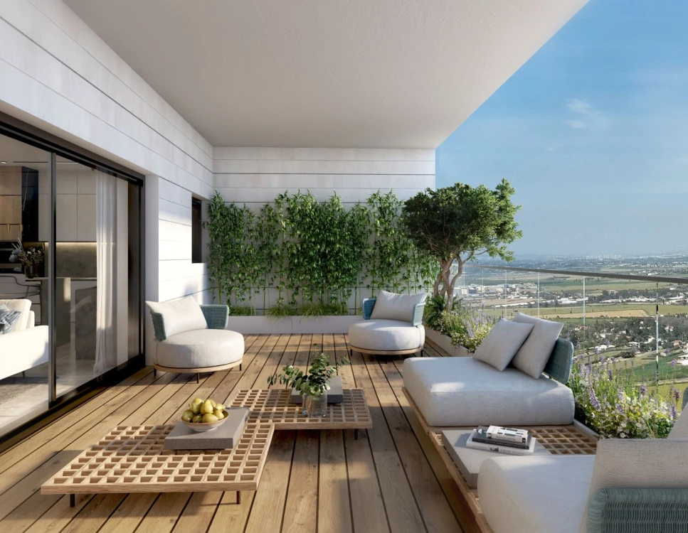 מרפסת - AURA בן שמן