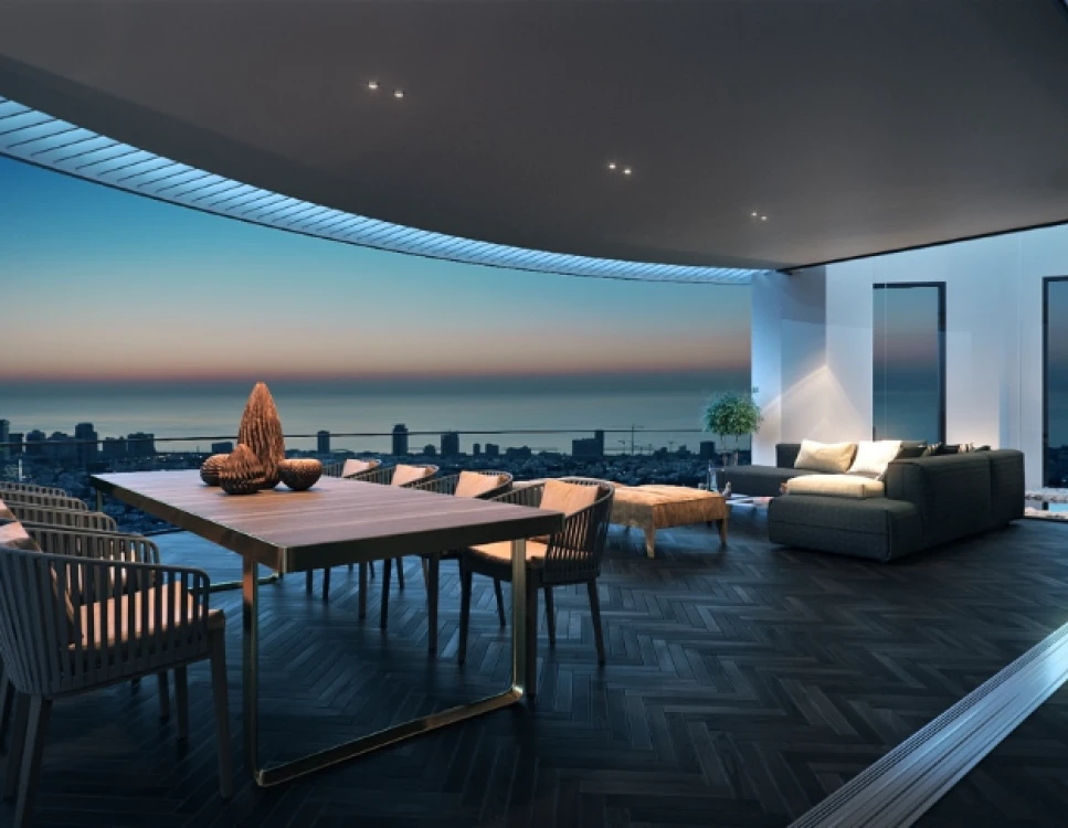 נוף - גינדי TLV – מגדלי התלתן