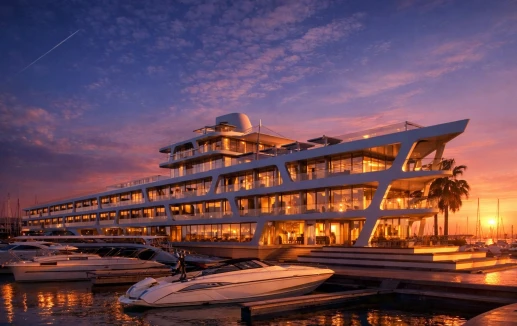 שקיעה - מלון צמרות המרינה, הרצליה