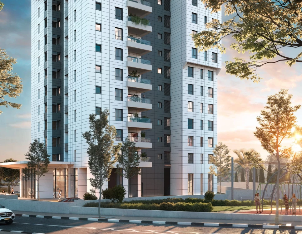 חזית בניין AQUA SENSE