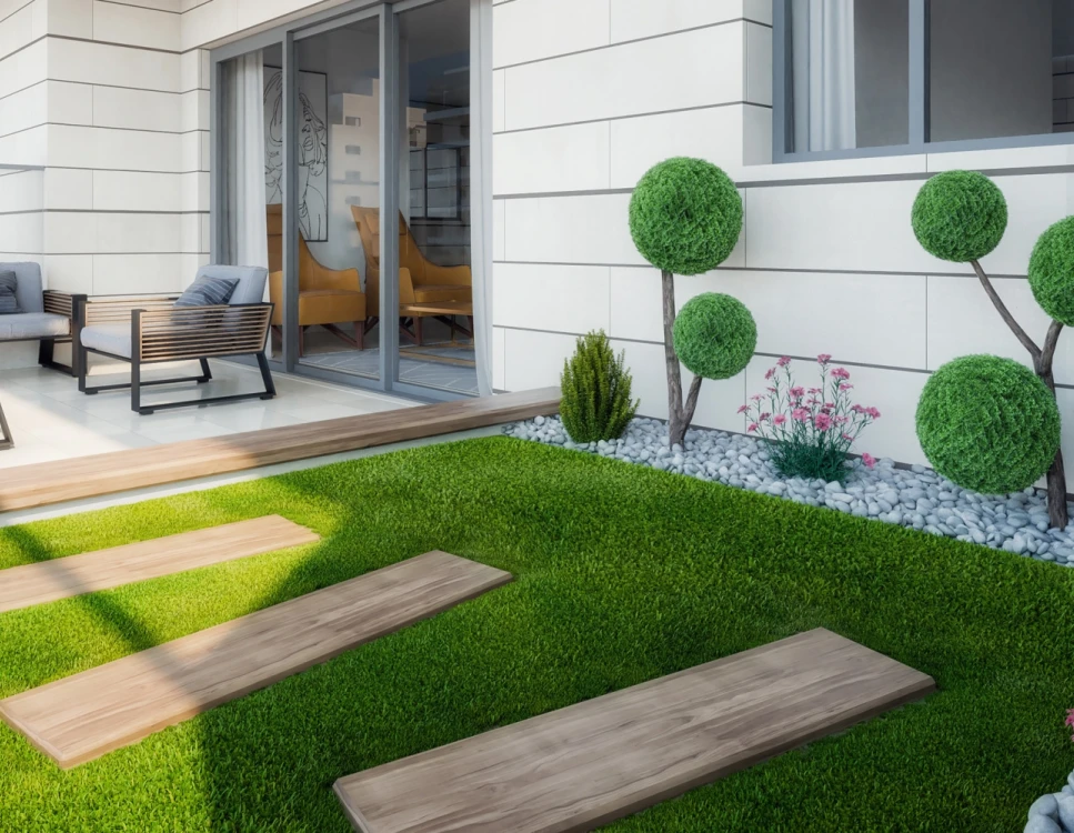 חזית כניסה, נאות הדרים ב"ש