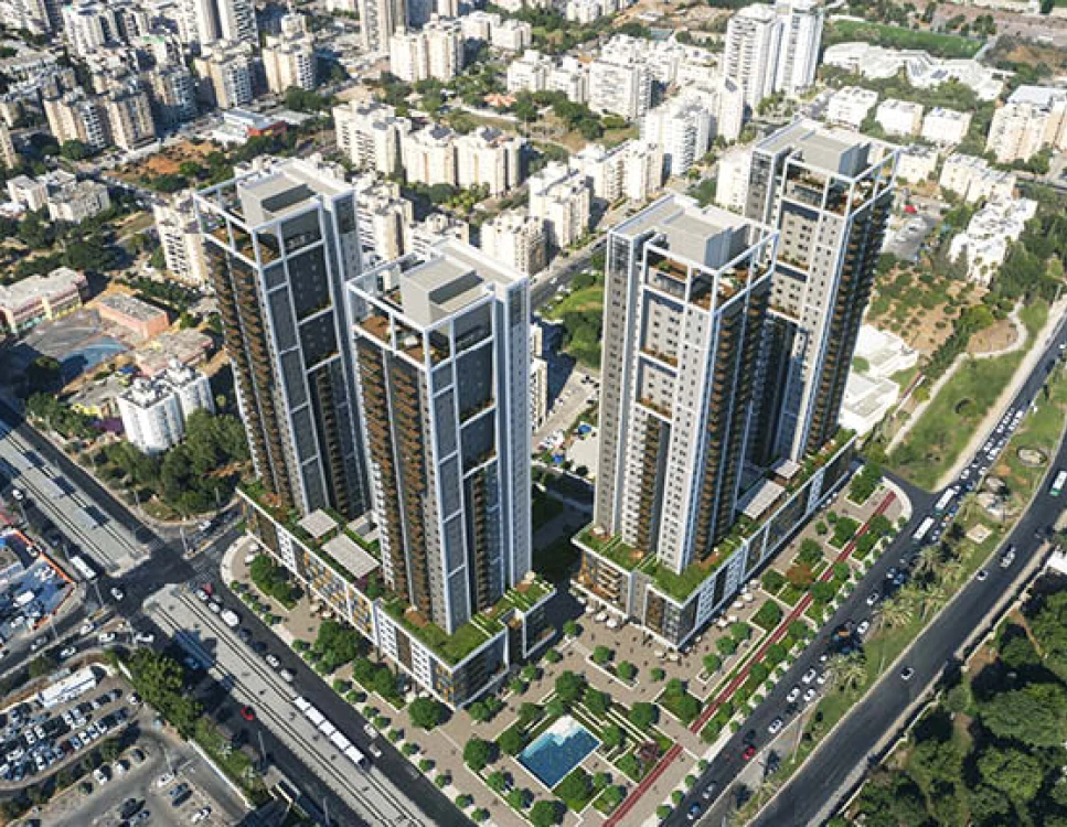 מבט על של הבניינים, מומנט, בת ים