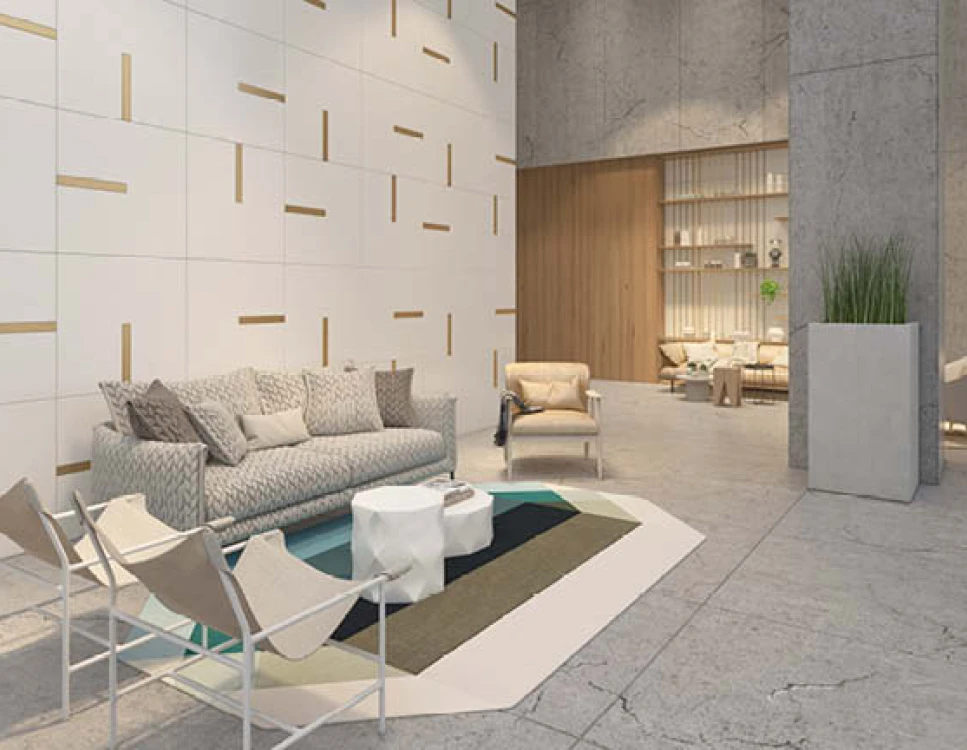 לובי של הבניינים, מומנט, בת ים