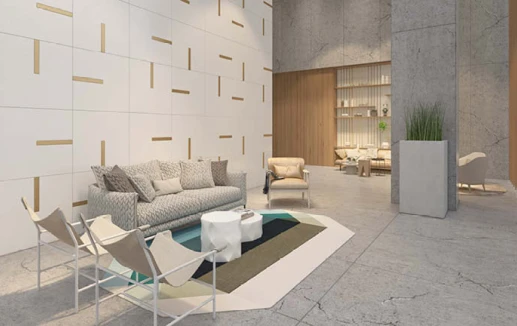 לובי של הבניינים, מומנט, בת ים