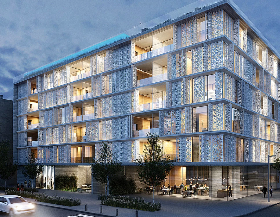 שקיעה, מבט צידי, אחד העם 13, קנדה ישראל