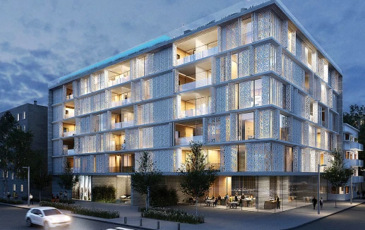 שקיעה, מבט צידי, אחד העם 13, קנדה ישראל