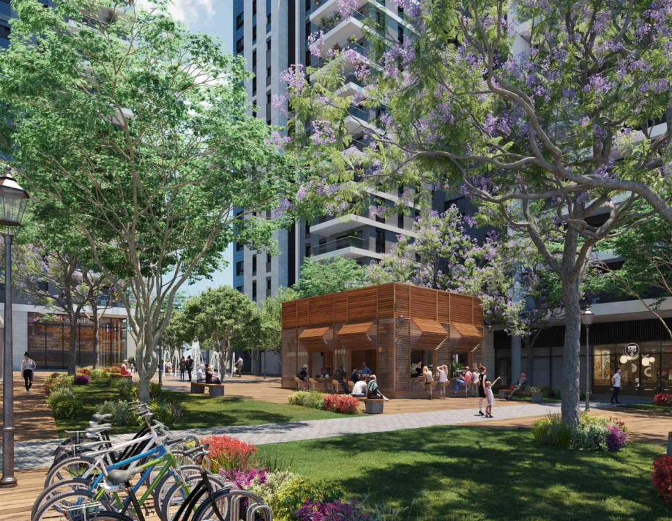 ירוק בעיניים, שכונת הגפן