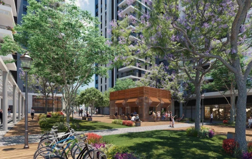 ירוק בעיניים, שכונת הגפן