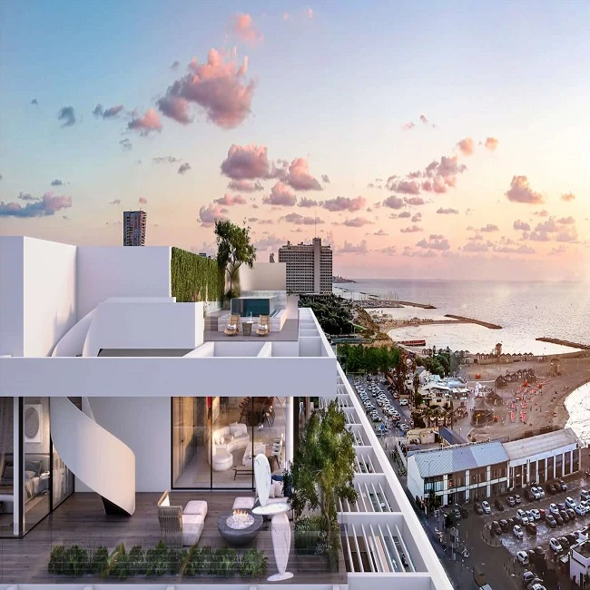 פנטהאוז בפרויקט הנמל