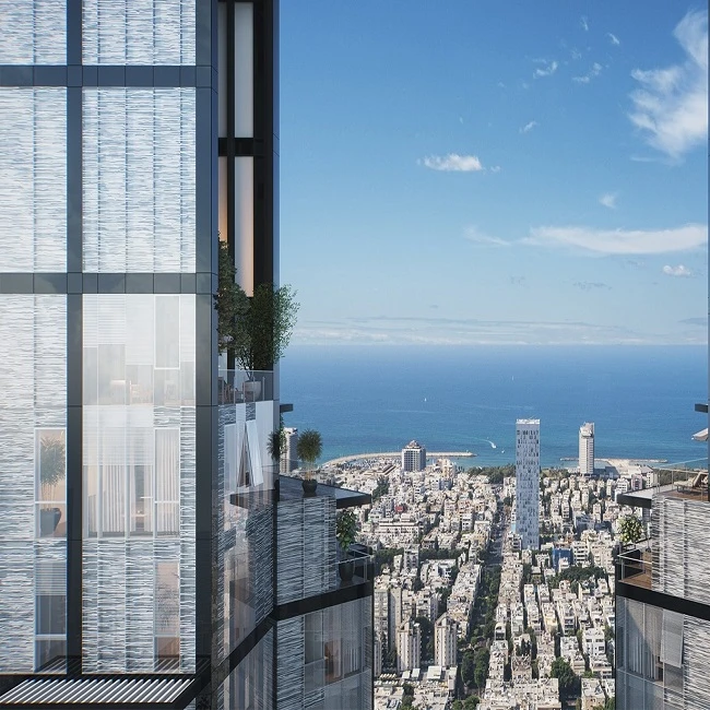 פרויקט DUO נוף לים